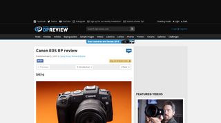 
                            7. Canon EOS RP review: Digital Photography Review