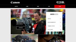 
                            5. Canon Professional Services (CPS) | Canon Australia