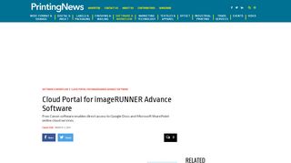 
                            6. Canon USA Cloud Portal for imageRUNNER Advance ...