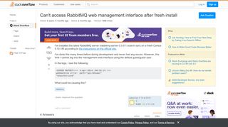 
                            5. Can't access RabbitMQ web management interface after fresh ...