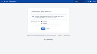 
                            6. Can't access your account? - Axioma's JIRA