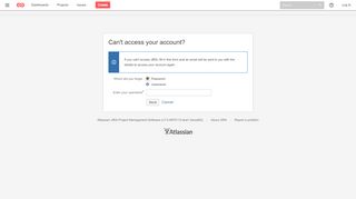 
                            7. Can't access your account? - etouches JIRA