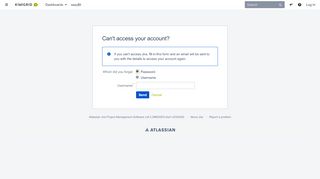 
                            3. Can't access your account? - Kiwigrid JIRA