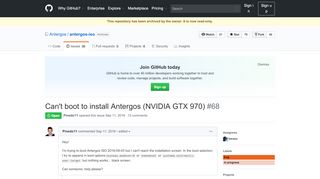 
                            5. Can't boot to install Antergos (NVIDIA GTX 970) …