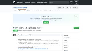 
                            2. Can't change brightness · Issue #268 · ValveSoftware/portal2 · GitHub