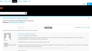 
                            7. Can't connect to Adafruit IO Cloud - Adafruit Industries