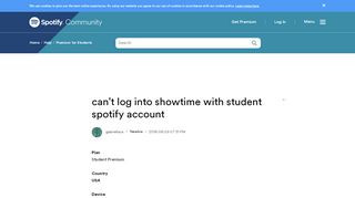 
                            5. can't log into showtime with student spotify …