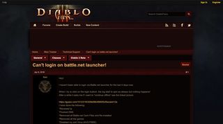 
                            3. Can't login on battle.net launcher! - Technical Support ...