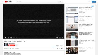 
                            5. Can't Login To AOL Account! FIX! - YouTube
