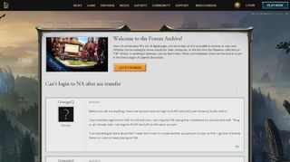 
                            4. Can't login to NA after acc transfer - League of Legends ...