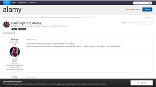 
                            7. Can't sign into Alamy - Stock photography …