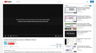 
                            4. Cantor Exchange Binary Options CXMarkets Review - YouTube