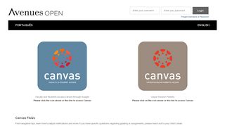 
                            3. Canvas Access For Parents - Avenues OPEN