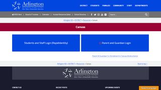 
                            5. Canvas » Arlington ISD