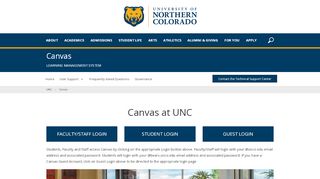 
                            11. Canvas at UNC - unco.edu