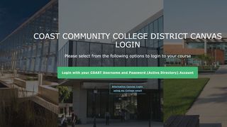 
                            6. Canvas Discovery Page - Coast Community College District