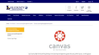 
                            9. Canvas Learning Management System - Lee County Schools