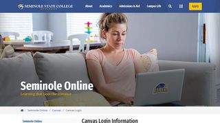 
                            7. Canvas Login Information - Seminole State College