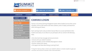 
                            8. Canvas Login - Summit Learning Charter