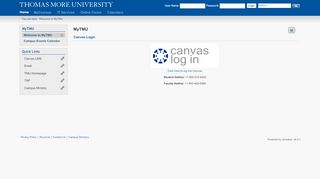 
                            1. Canvas Login - Welcome to MyTMU | MyTMU