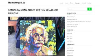 
                            8. Canvas Painting Albert Einstein College Of Medicine – hamburgao.co