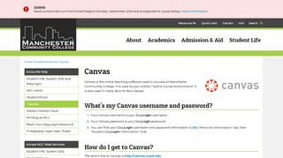 
                            2. Canvas - Student Accounts - Manchester Community College, New ...