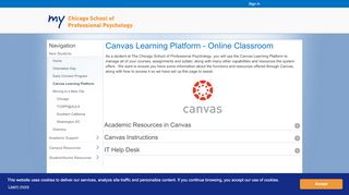 
                            2. Canvas | The Chicago School of Professional Psychology