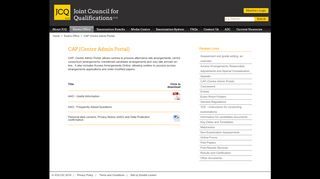 
                            2. CAP (Centre Admin Portal) - JCQ Joint Council for Qualifications