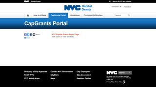
                            1. CapGrants Portal - CapGrants - NYC.gov