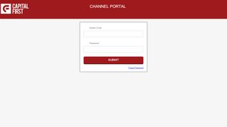 
                            2. Capital First Intranet CHANNEL PORTAL Service Temporarily ...