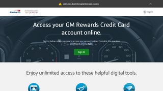 
                            8. Capital One - GM Rewards Credit Card