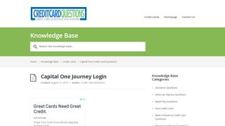 
                            7. Capital One Journey Login - Credit Card …