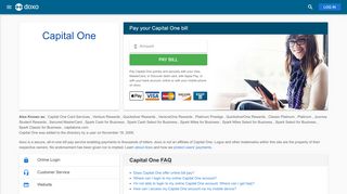 
                            10. Capital One: Login, Bill Pay, Customer Service and …