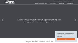 
                            3. CapRelo: Corporate Relocation Services - Global Mobility Company