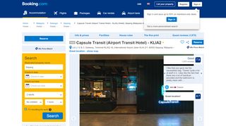 
                            6. Capsule Transit (Airport Transit Hotel) - KLIA2, Sepang ...