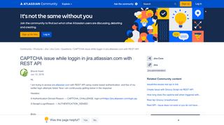 
                            6. CAPTCHA issue while loggin in jira.atlassian.com w...