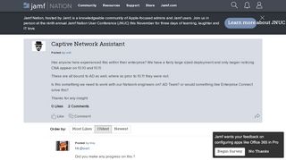 
                            1. Captive Network Assistant | Discussion | Jamf Nation