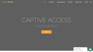 
                            3. Captive Portal Access | The smart way to authenticate users ...