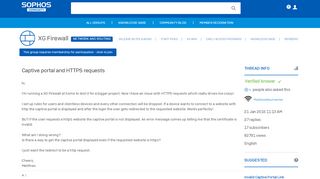 
                            3. Captive portal and HTTPS requests - Network and Routing - XG ...