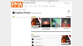 
                            7. Captive Portal - Free Music Archive