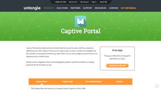 
                            8. Captive Portal | Untangle