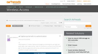 
                            11. Captive portal with no authentication - Airheads Community - Aruba ...