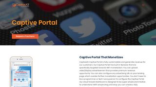 
                            6. Captive Portal with Social Login – CaptiveXS