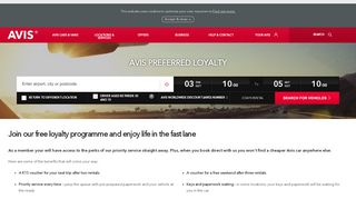 
                            9. Car hire rewards from Avis Preferred - avis.co.uk