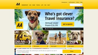 
                            8. Car, Home & Travel Insurance Quotes | theAA.ie