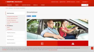 
                            8. Car insurance, DriveAdvisor - MAPFRE Insurance