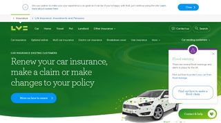 
                            11. Car Insurance | Existing Customer | Account Log …