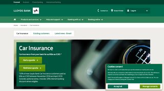 
                            10. Car Insurance |Get a Car Insurance Quote Today | Lloyds Bank
