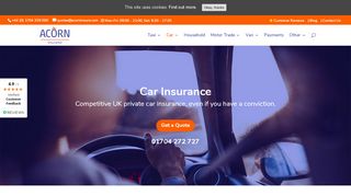 
                            2. Car Insurance - Specialist Car Insurance From Acorn Insurance