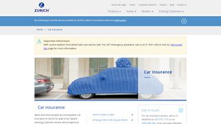 
                            7. Car Insurance & Vehicle Insurance | Zurich Ireland